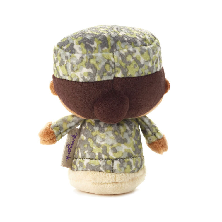 Hallmark Itty Bittys® Black Woman In Green Camo Plush