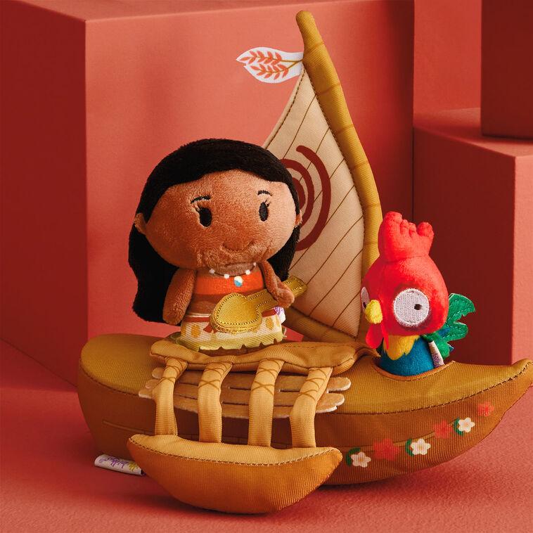 hallmark itty bittys® Disney Moana Hei Hei and Boat Plush Set of 3