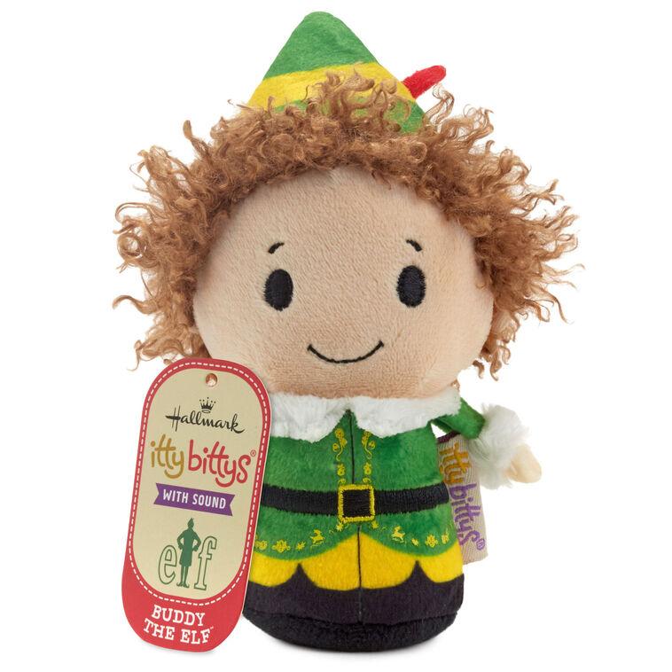 Hallmark Itty Bittys® Elf Buddy The Elf™ Plush With Sound