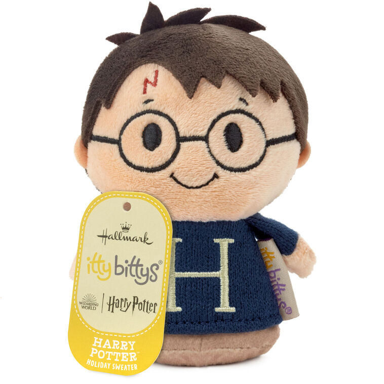 Hallmark Itty Bittys® Harry Potter™ Harry In Blue H Sweater Plush