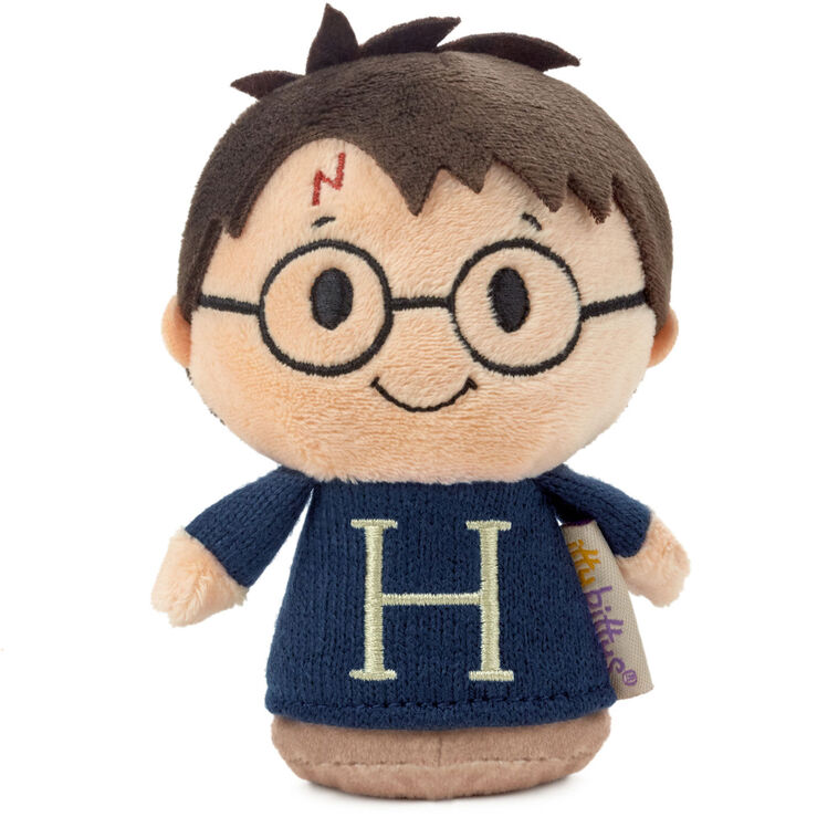 hallmark itty bittys® Harry Potter™ Harry in Blue H Sweater Plush