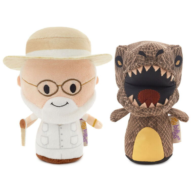 hallmark itty bittys® Jurassic Park John Hammond and T-Rex Plush Set of 2