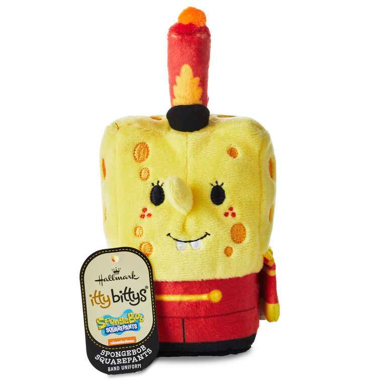 Hallmark Itty Bittys® Nickelodeon SpongeBob SquarePants In Band Uniform Plush