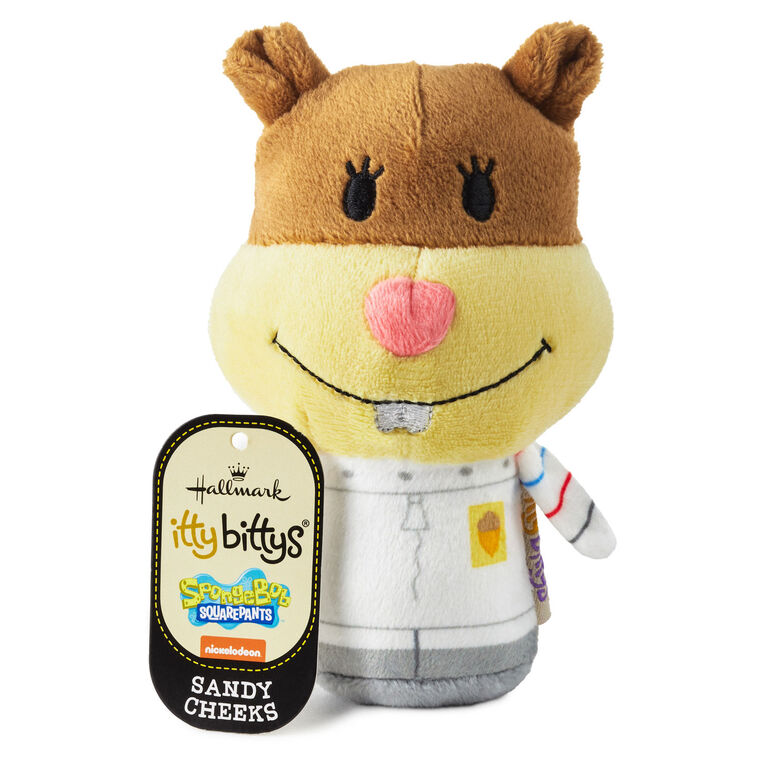 Hallmark Itty Bittys® Nickelodeon SpongeBob SquarePants Sandy Cheeks Plush