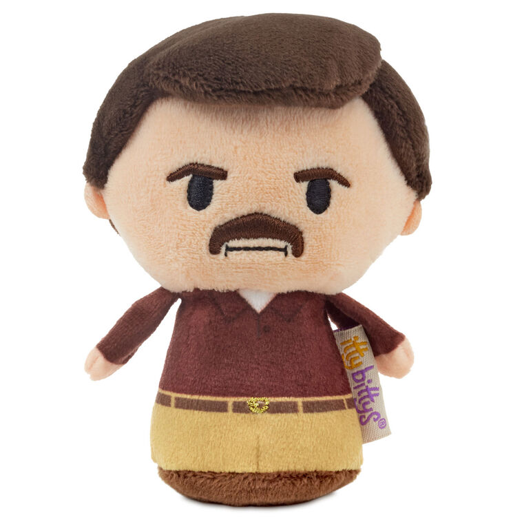 hallmark itty bittys® Parks and Rec Ron Swanson Plush With Sound