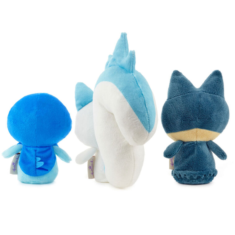 Hallmark Itty Bittys® Pokémon Piplup Munchlax And Pachirisu Plush Set Of 3