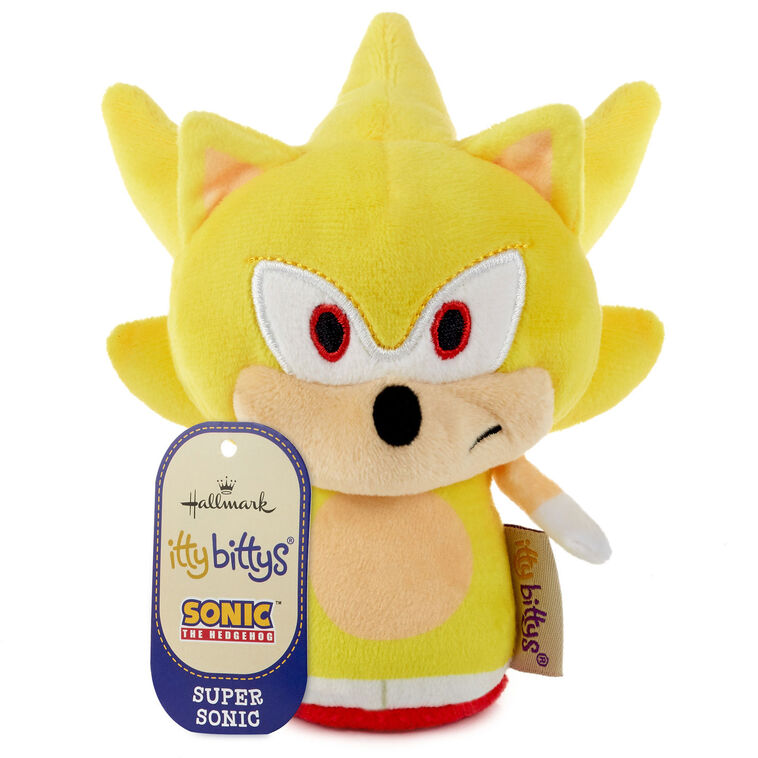 Hallmark Itty Bittys® Sonic The Hedgehog™ Super Sonic Plush