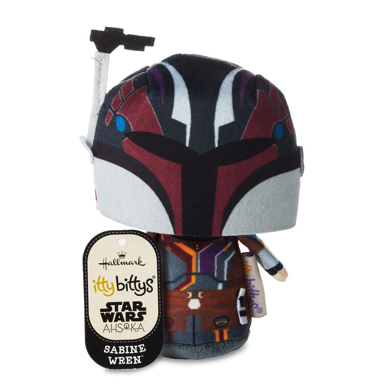 Hallmark Itty Bittys® Star Wars: Ahsoka™ Sabine Wren™ Plush With Helmet