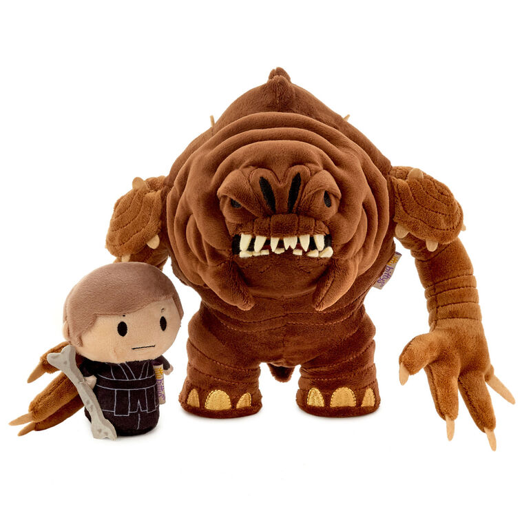 hallmark itty bittys® Star Wars: Return of the Jedi™ Luke Skywalker™ and Rancor™ Plush Collector Set of 2