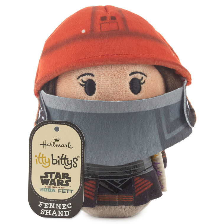 Hallmark Itty Bittys® Star Wars: The Book Of Boba Fett™ Fennec Shand™ Plush