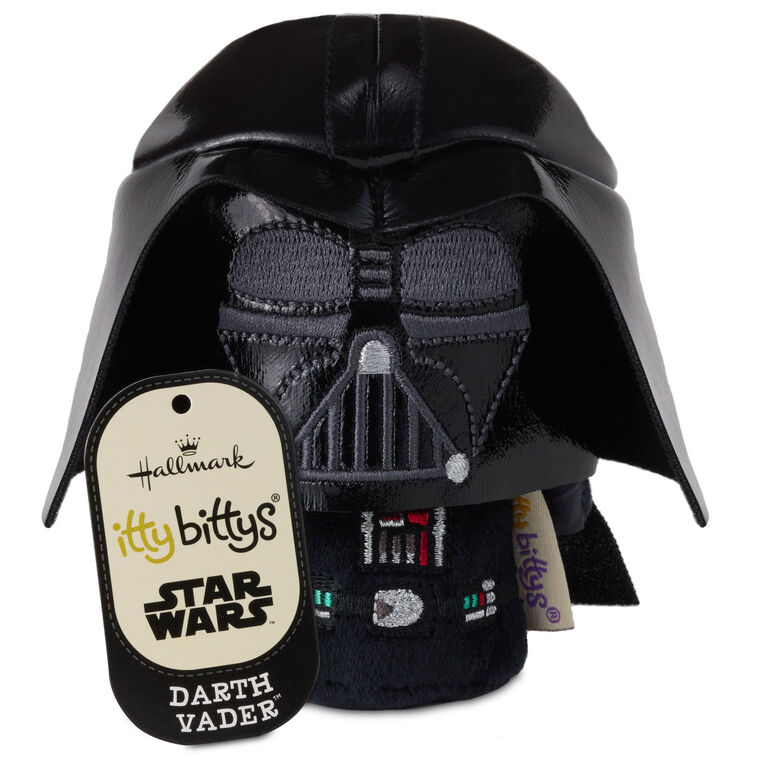 Hallmark Itty Bittys® Star Wars™ Darth Vader™ Plush With Removable Helmet