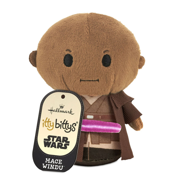 Hallmark Itty Bittys® Star Wars™ Mace Windu™ Plush