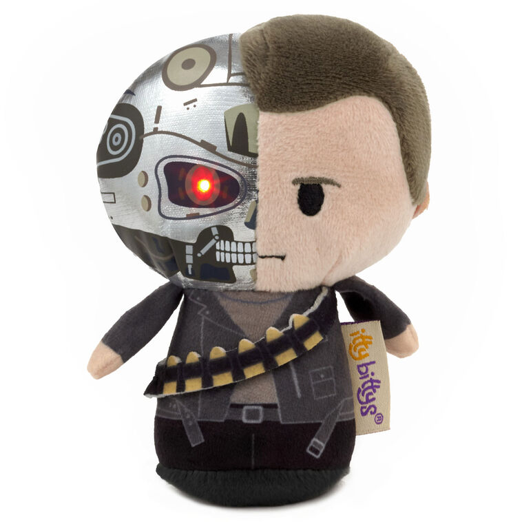 hallmark itty bittys® Terminator 2: Judgment Day T-800 Plush With Light