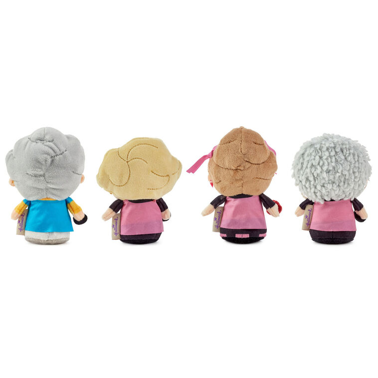Hallmark Itty Bittys® The Golden Girls Bowling Team Plush Collector Set Of 4