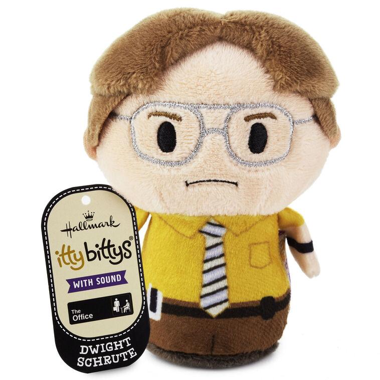 Hallmark Itty Bittys® The Office Dwight Schrute Plush With Sound