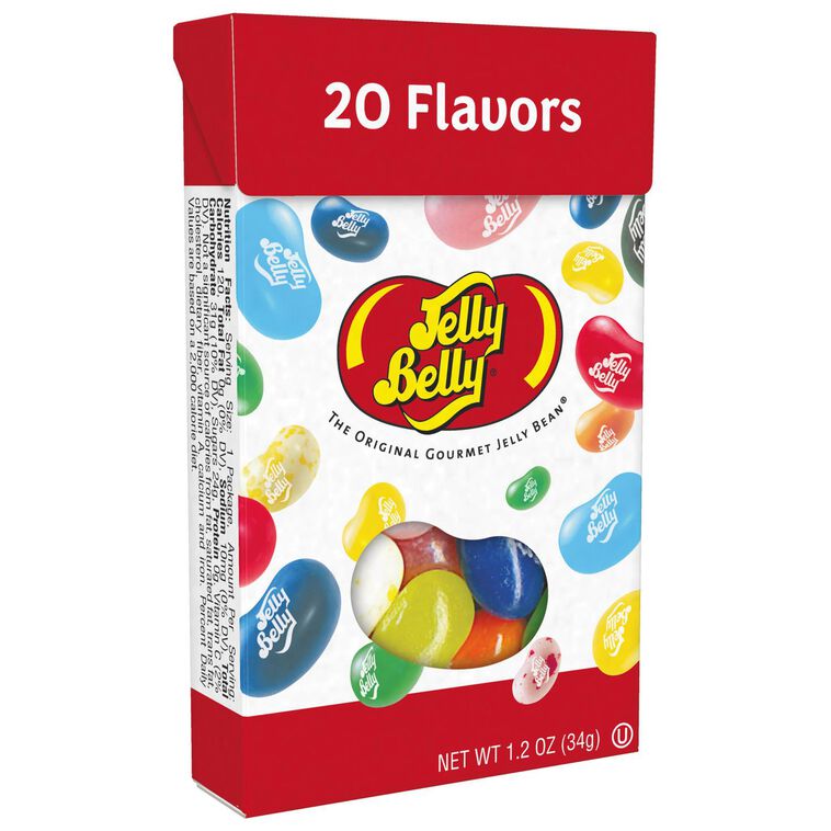 hallmark Jelly Belly 20 Assorted Flavors Jelly Beans 1.2 oz. Box