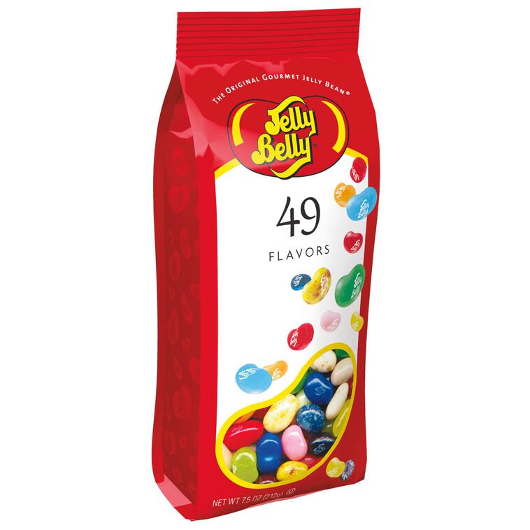 hallmark Jelly Belly 49 Assorted Flavors Jelly Beans 7.5 oz. Bag
