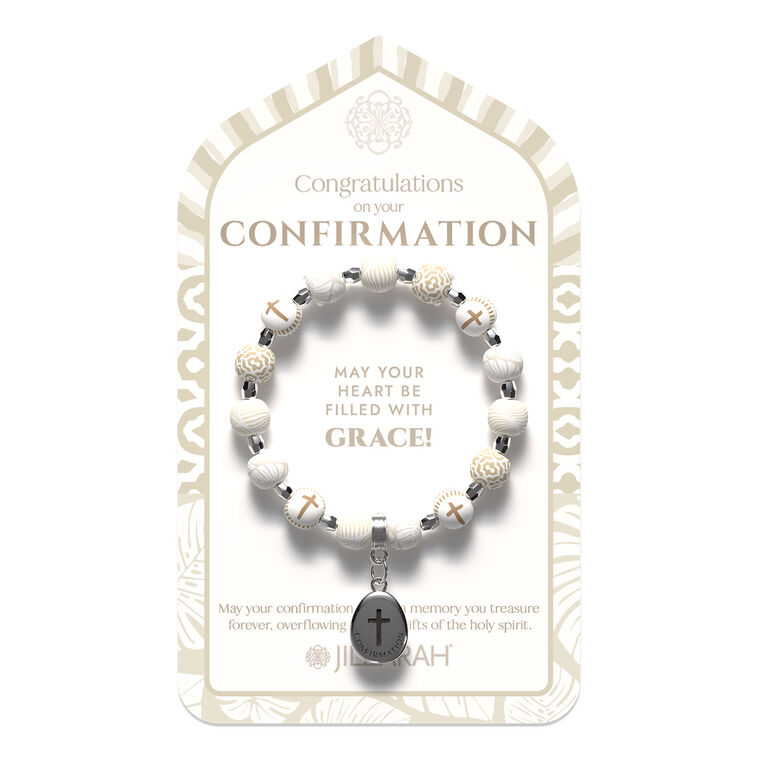 hallmark Jilzarah Confirmation Beaded Bracelet for Kids