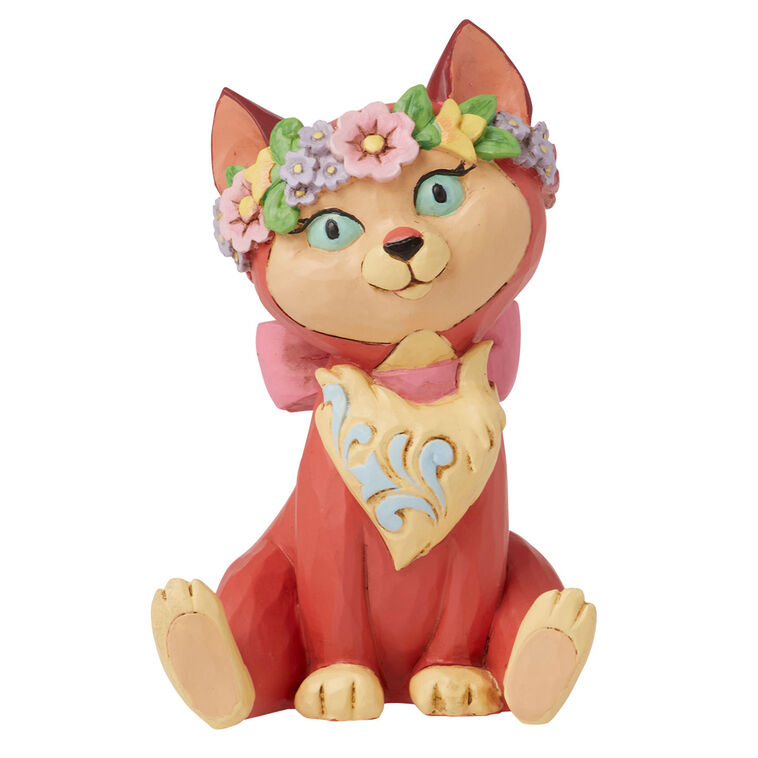 hallmark Jim Shore Disney Alice in Wonderland Dinah Cat Mini Figurine 3.1"
