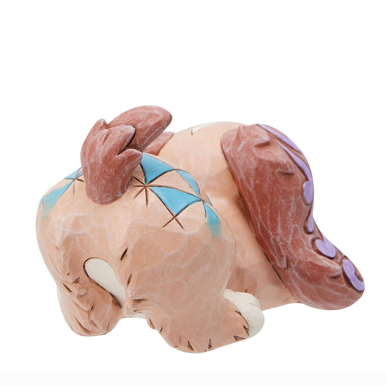 Hallmark Jim Shore Disney Lady The Dog Mini Figurine 2.5"