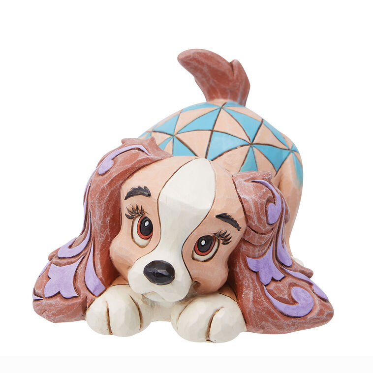 hallmark Jim Shore Disney Lady the Dog Mini Figurine 2.5"