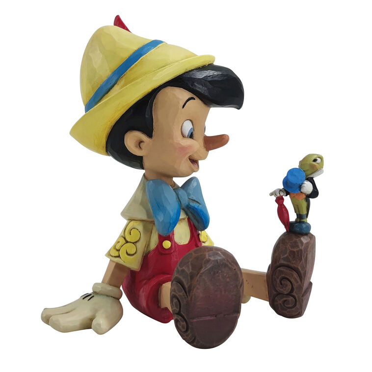 hallmark Jim Shore Disney Pinocchio and Jiminy Cricket Figurine 5.75"