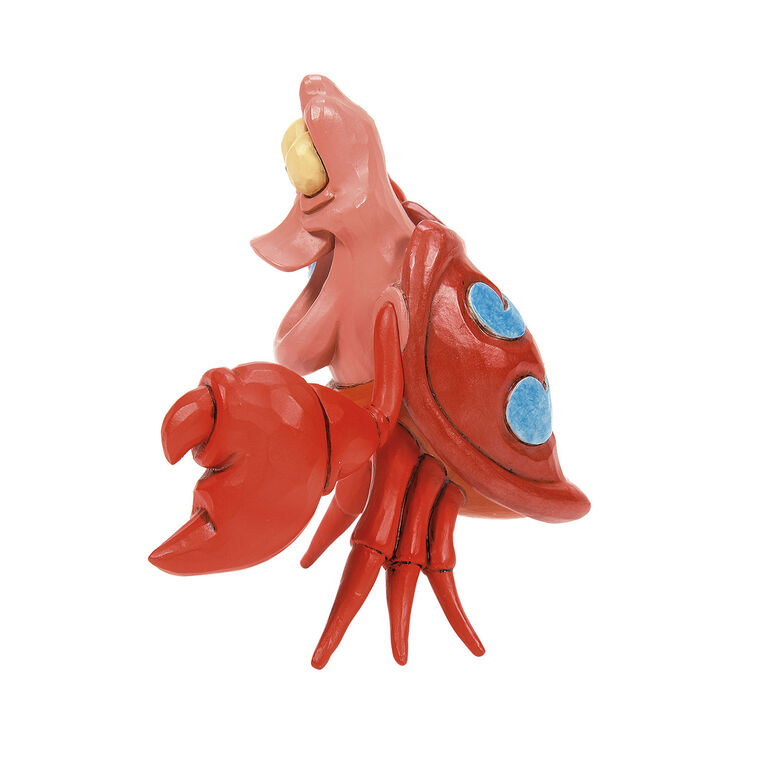 Hallmark Jim Shore Disney The Little Mermaid Sebastian Mini Figurine 3.3"