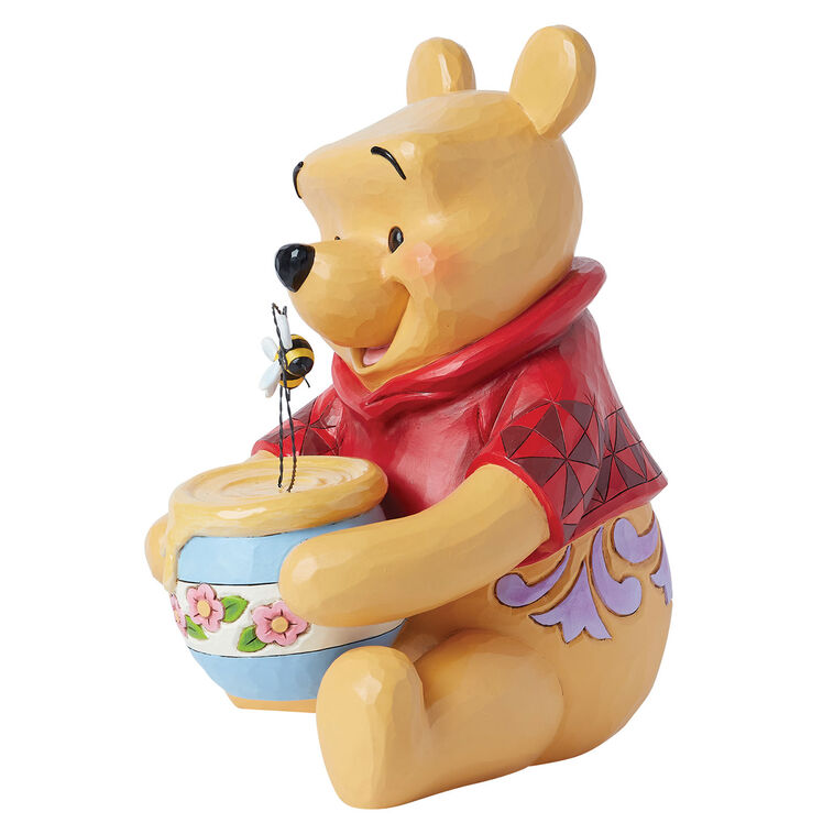Hallmark Jim Shore Disney Traditions Pooh With Honey Pot Figurine 12"