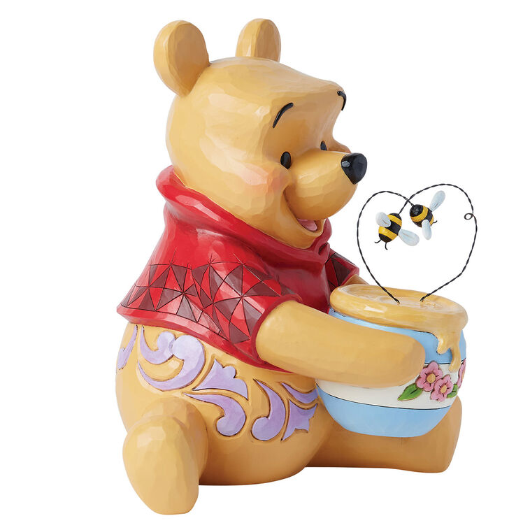 Hallmark Jim Shore Disney Traditions Pooh With Honey Pot Figurine 12"