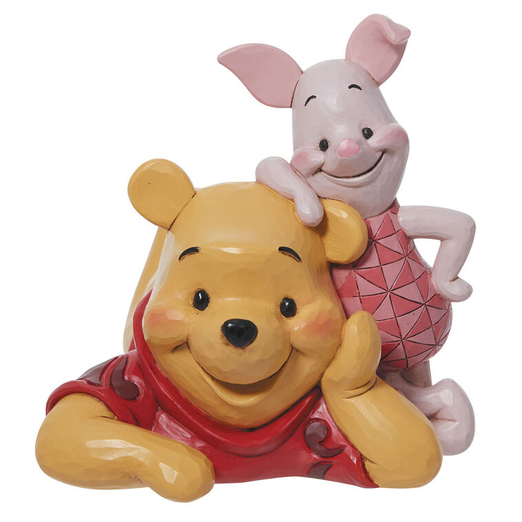 hallmark Jim Shore Disney Winnie the Pooh and Piglet Figurine 5.25"