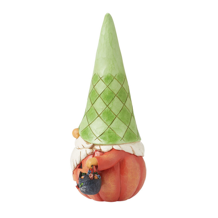 Hallmark Jim Shore Heartwood Creek Gnome Pumpkin Figurine 6.9"