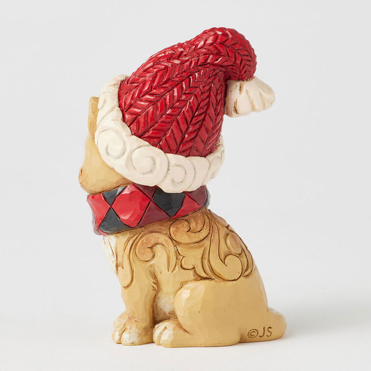 Hallmark Jim Shore Heartwood Creek Holiday Cat Figurine 4.1"