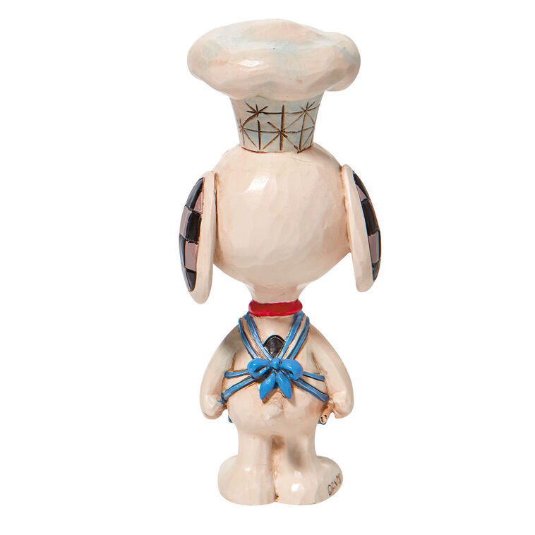 Hallmark Jim Shore Peanuts Mini Snoopy Chef Figurine 4"