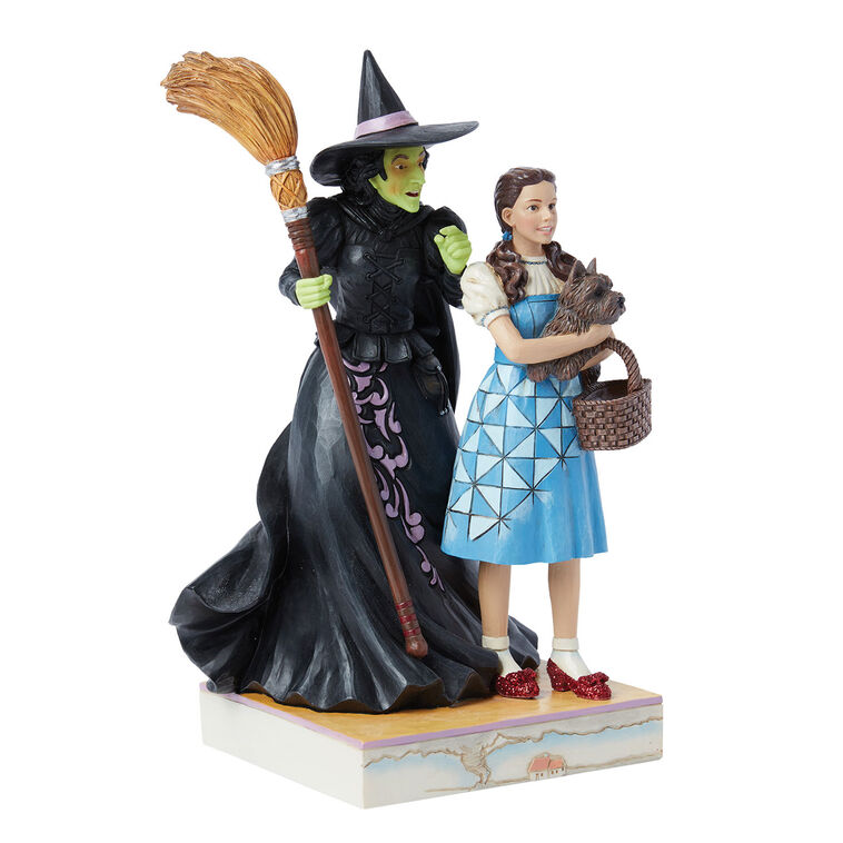 Hallmark Jim Shore The Wizard Of Oz Dorothy And The Wicked Witch Figurine 8.5"