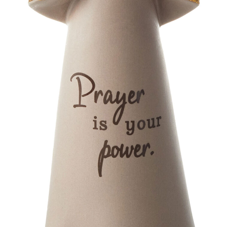 Hallmark Joanne's Angels Prayer Is Your Power Angel Figurine 8.7"