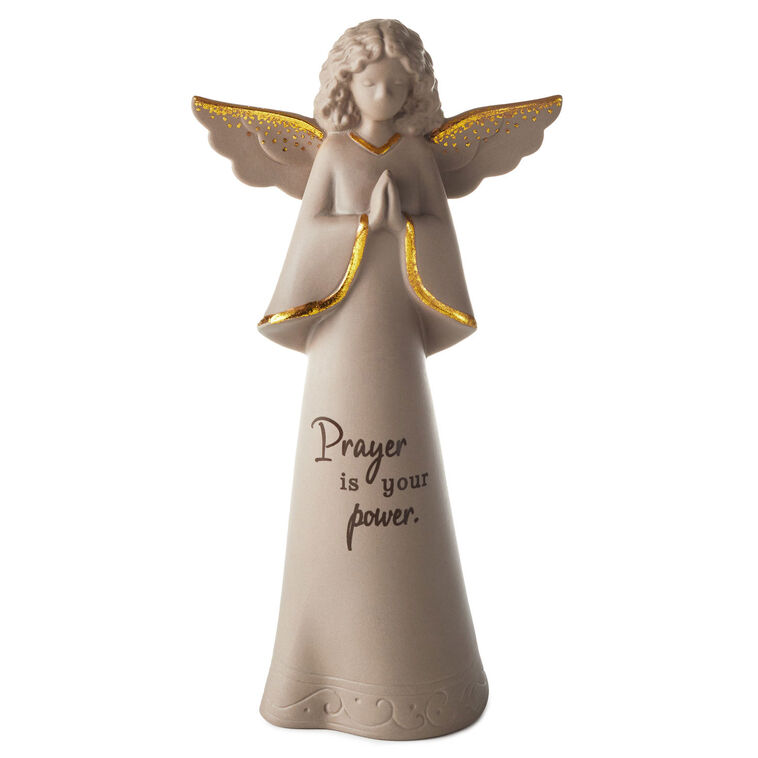 hallmark Joanne's Angels Prayer Is Your Power Angel Figurine 8.7"