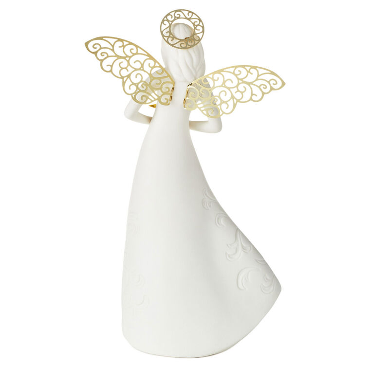 Hallmark Joanne's Angels Rejoice Lighted Angel Figurine 12"