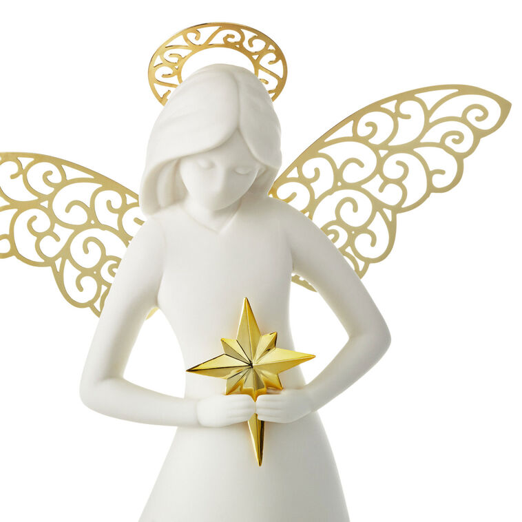 Hallmark Joanne's Angels Rejoice Lighted Angel Figurine 12"
