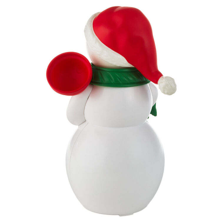 Hallmark Jolly In The John Holiday Snowman With Sound