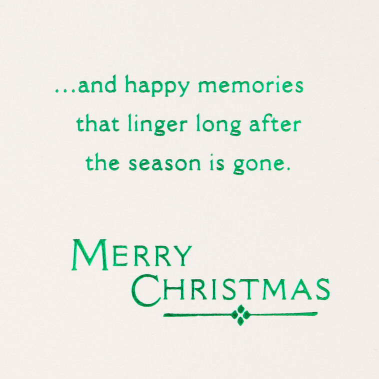 Hallmark Joy Love And Memories Christmas Card For Brother And Sister-in-Law