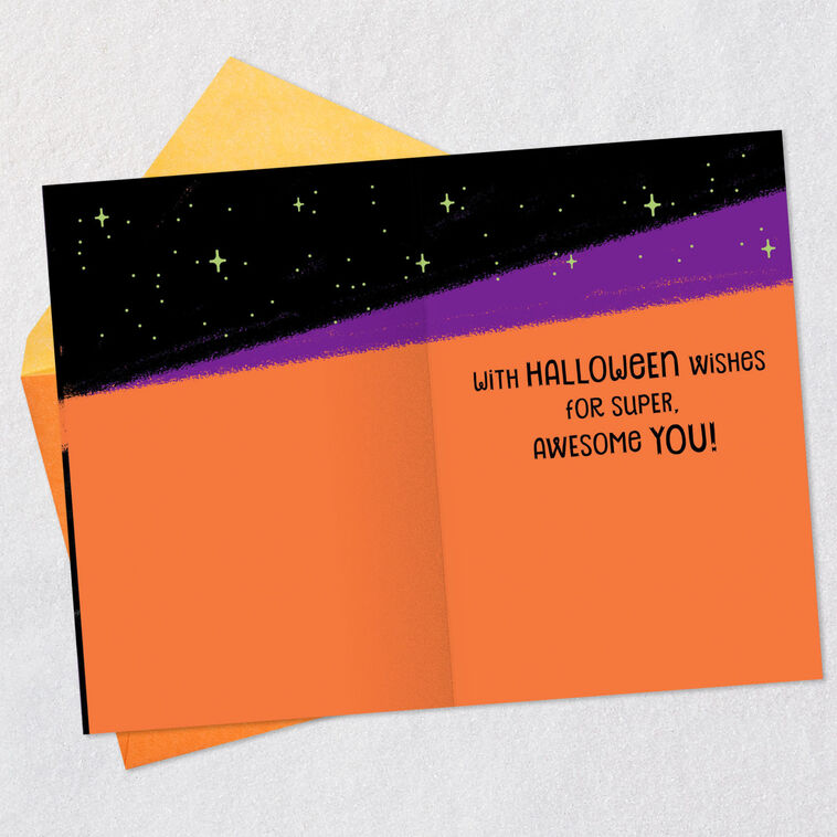 Hallmark Just Flying By Bats Halloween Card For Kids