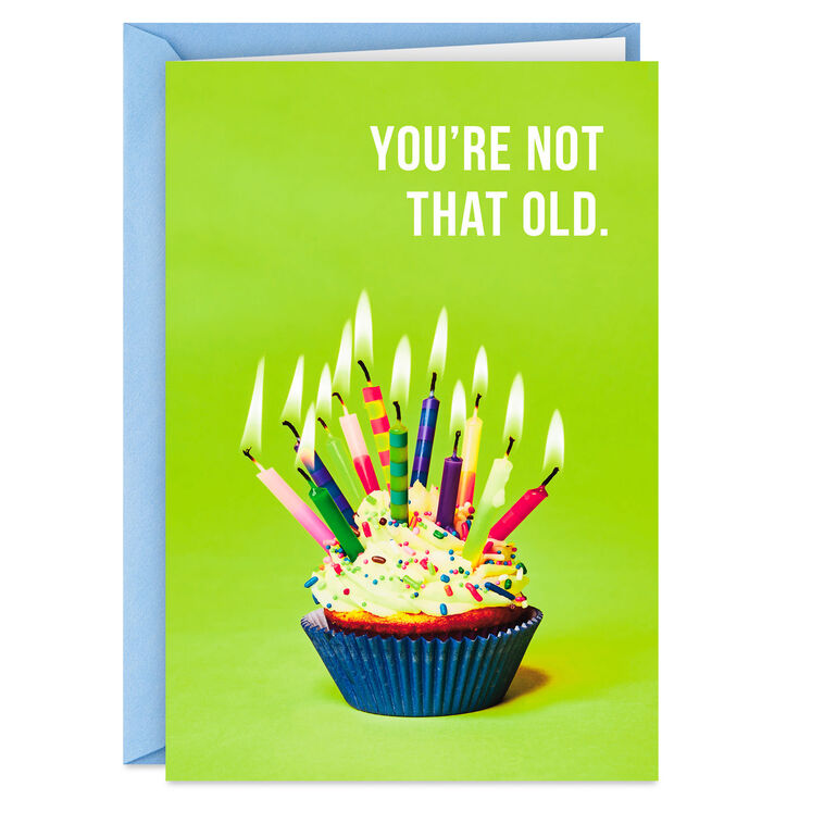 hallmark Just Need a Bigger Cupcake Funny Birthday Card