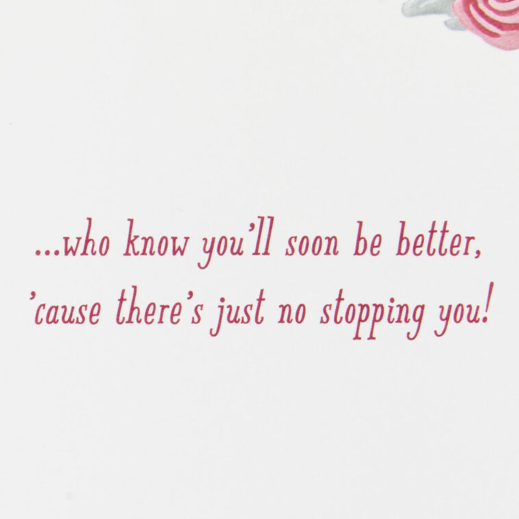 Hallmark Just No Stopping You Religious Get Well Card