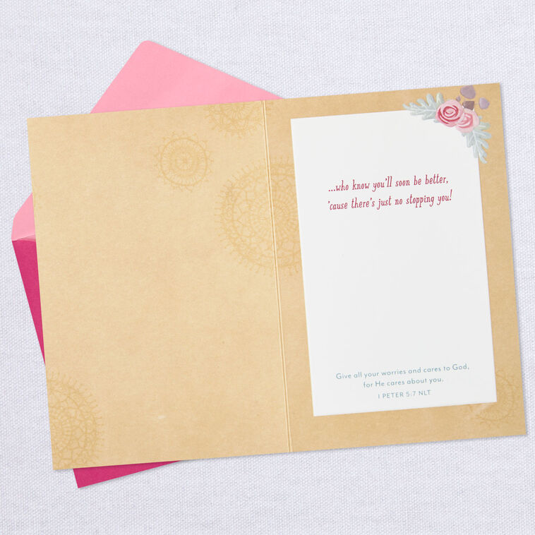 Hallmark Just No Stopping You Religious Get Well Card