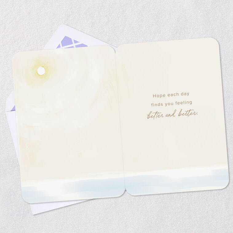 Hallmark Just Take Your Recovery One Step At A Time Get Well Card