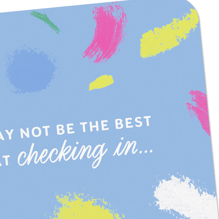 Hallmark Just Wanted To Catch Up Thinking Of You Card