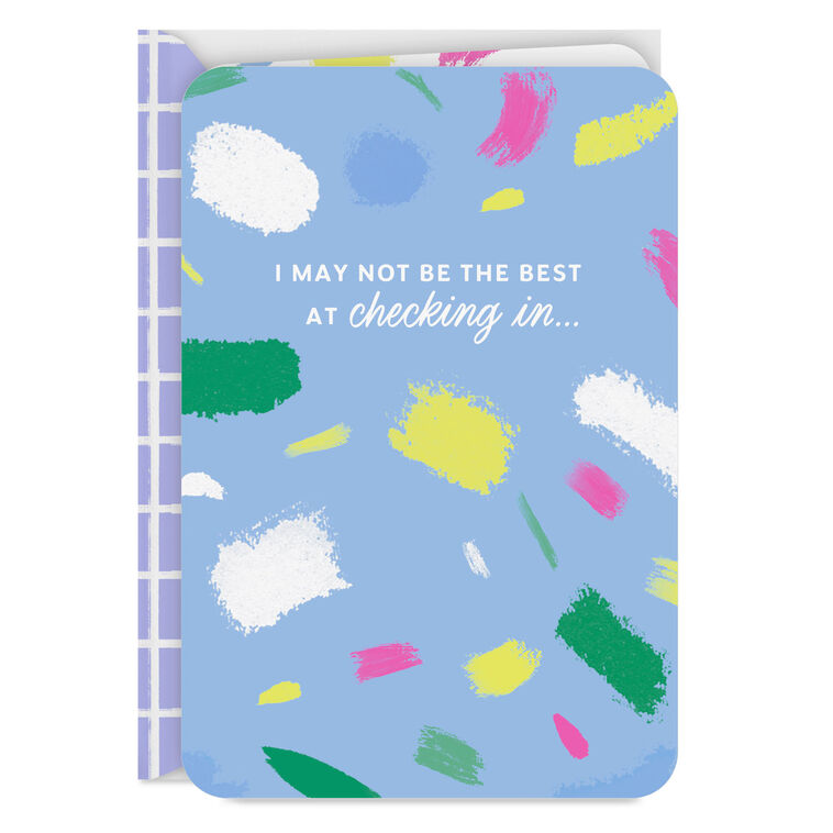hallmark Just Wanted to Catch Up Thinking of You Card