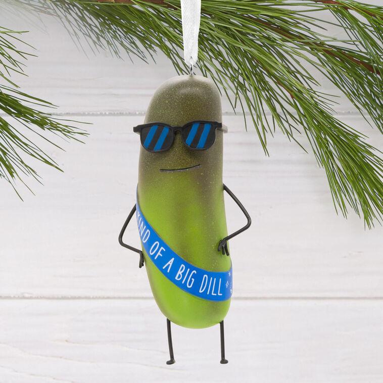 Hallmark Kind Of A Big Dill Pickle Hallmark Ornament