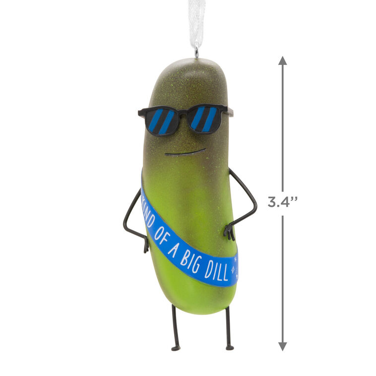 Hallmark Kind Of A Big Dill Pickle Hallmark Ornament