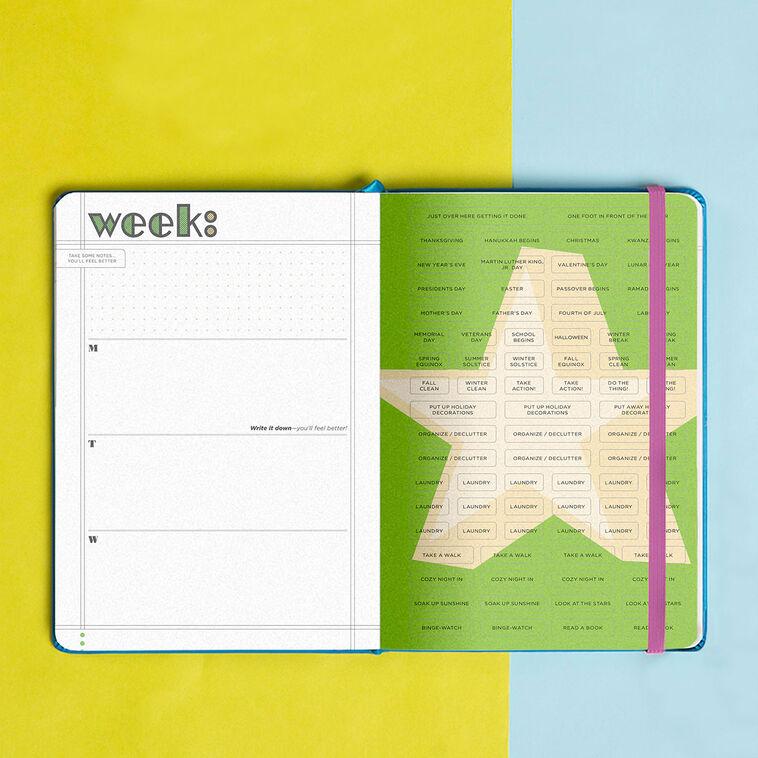 Hallmark Knock Knock Make-a-Plan Undated Planner Notebook
